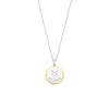 Ti Sento Zodiac Pearl & CZ Constellation Pendant Necklace, Silver & Gold