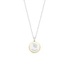 Ti Sento Zodiac Pearl & CZ Constellation Pendant Necklace, Silver & Gold
