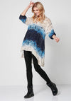 NU Denmark Tiana Lightweight Tunic Blouse, Blue