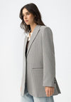 Tiffosi Tetrus Oversized Blazer, Grey
