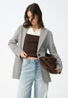 Tiffosi Tetrus Oversized Blazer, Grey