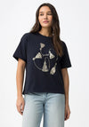 Tiffosi Graphic Print Short Sleeve T-Shirt, Navy