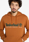 Timberland Established 1973 Embroidered Hoodie, Orange