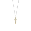 Ti Sento Cross Pendant Necklace, Gold