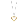 Ti Sento Heart Silhouette Pendant Necklace, Gold