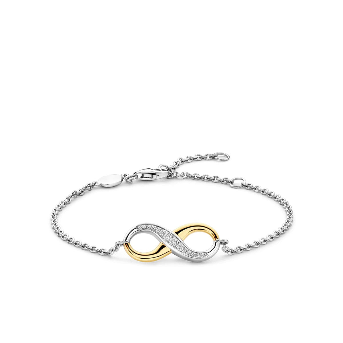 Ti Sento Infinity Symbol Bracelet, Silver