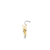 Ti Sento Interlocking Circles Pendant Necklace, Silver