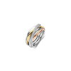 Ti Sento Intertwined Band Ring, Silver