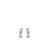 Ti Sento Intertwined Ring Hoop Earrings, Silver