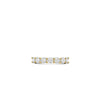 Ti Sento Large Pavé Ribbon Ring, Gold