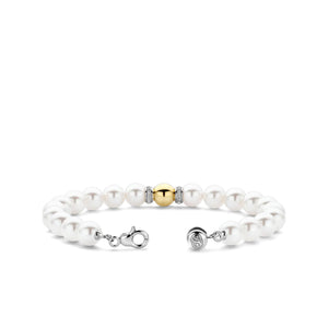 Ti Sento Pearl & Gold Bracelet, Gold