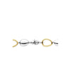 Ti Sento Pebble Charm Bracelet, Gold & Silver