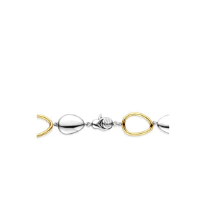 Ti Sento Pebble Charm Bracelet, Gold & Silver