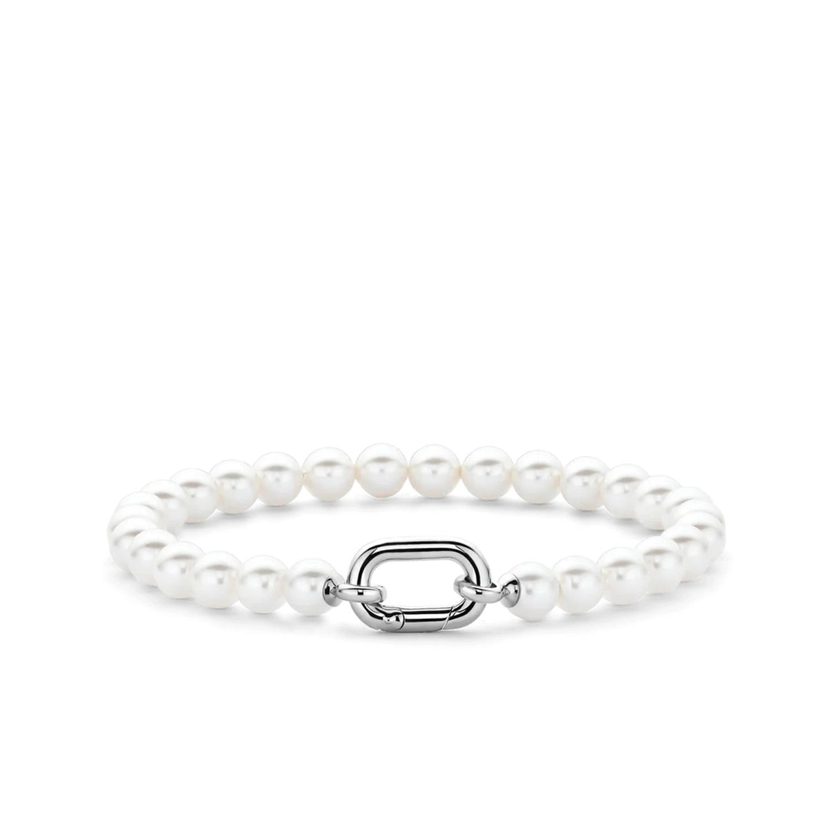Ti Sento Small Pearl Bracelet, Silver