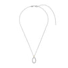 Ti Sento Teardrop Necklace, Silver