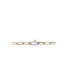 Ti Sento Two Toned Link Chain Bracelet, Gold & Silver