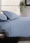 The Lyndon Company Gingham Duvet Cover Set, Blue