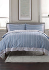The Lyndon Company Pinstripe Duvet Cover Set, Blue