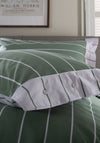 The Lyndon Company Pinstripe Duvet Cover Set, Green