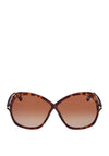 Tom Ford Rosemin FT1013 Sunglasses, Tortoise
