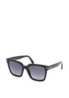 Tom Ford Selby FT095255 Polarised Sunglasses, Black