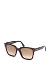 Tom Ford Selby FT095255 Sunglasses, Tortoise