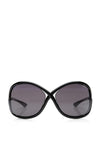 Tom Ford Whitney FT00096401D Polarised Sunglasses, Black