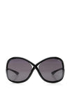 Tom Ford Whitney FT00096401D Polarised Sunglasses, Black