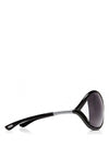 Tom Ford Whitney FT00096401D Polarised Sunglasses, Black