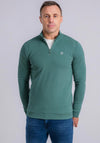 XV Kings By Tommy Bowe Byron Bay Quarter Zip Sweatshirt, Green