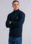 XV Kings By Tommy Bowe Byron Bay Quarter Zip Sweatshirt, Navy