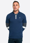 XV Kings by Tommy Bowe Dunedin Bears Quarter Zip Sweatshirt, Navy