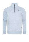 XV Kings By Tommy Bowe Falcons Half Zip Sweatshirt, Sky Haze