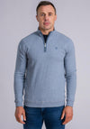 XV Kings By Tommy Bowe Falcons Quarter Zip Sweatshirt, Blue Marl