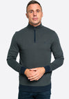 XV Kings by Tommy Bowe Genedendal Quarter Zip Sweatshirt, Dark Green