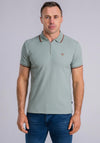 XV Kings By Tommy Bowe Kanturk Zip Polo Shirt, Green