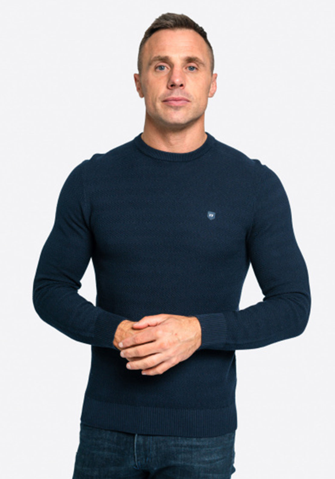 XV Kings by Tommy Bowe Oak Valley Sweater, Navy