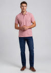 XV Kings By Tommy Bowe Tiger Shark Polo Shirt, Pink