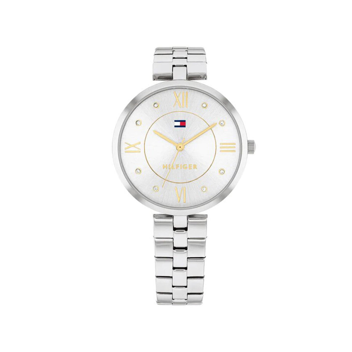 Tommy Hilfiger Ladies Ella Watch, Silver - McElhinneys