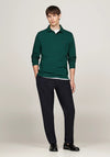 Tommy Hilfiger 1985 Collection Long Sleeve Polo Shirt, Ornamental Green