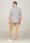 Tommy Hilfiger 1985 Flex Oxford Stripe Shirt, Carbon Navy