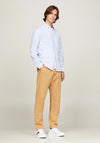 Tommy Hilfiger 1985 Flex Stripe Shirt, Copenhagen Blue & White