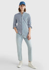 Tommy Hilfiger 1985 Pinstripe Shirt, Cloudy Blue