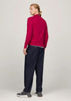 Tommy Hilfiger 1985 Quarter Zip Sweater, Royal Berry