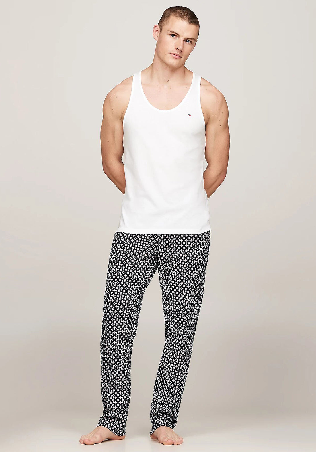 Tommy Hilfiger 3 Pack Signature Cotton Essentials Vest, White