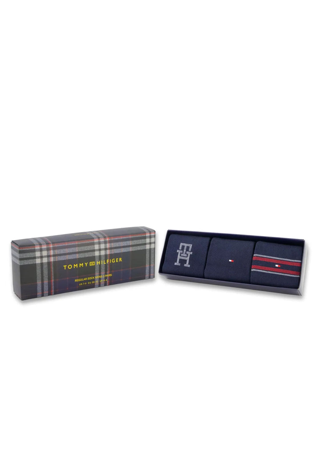 Tommy Hifiger 3 Pack Sock Gift Set, Navy