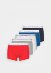 Tommy Hilfiger 5 Pack Logo Waistband Trunks, Desert Sky Multi