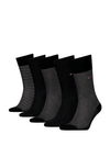 Tommy Hilfiger 5 Pack Socks Gift Box, Black