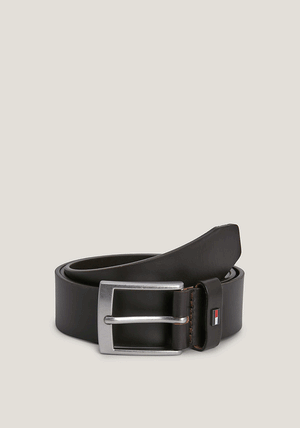 Tommy Hilfiger Adan Leather Belt, Brown