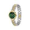 Tommy Hilfiger Ladies Annie Watch, Silver & Green Multi